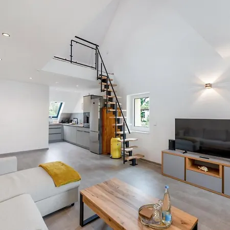 Modernes Loft Am Rebberg Im Historischen Winzerhof Ehrenkirchen